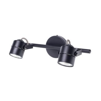 Спот Citilux Ринг CL525522, 2×GU10 по 50 Вт, черный, хай-тек стиль