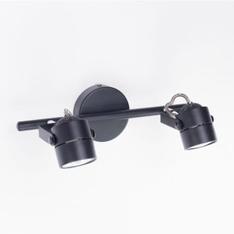 Спот Citilux Ринг CL525522, 2×GU10 по 50 Вт, черный, хай-тек стиль