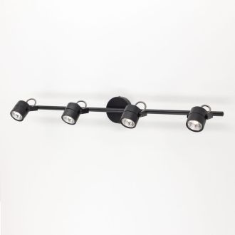 Спот Citilux Ринг CL525542, 4×GU10 по 50 Вт, черный, хай-тек стиль