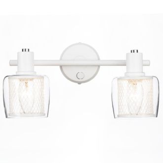 Спот Citilux Смит CL530520, 2×E14 по 60 Вт, белый, модерн стиль
