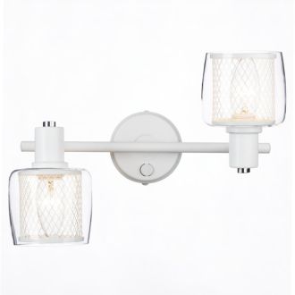 Спот Citilux Смит CL530520, 2×E14 по 60 Вт, белый, модерн стиль