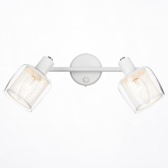Спот Citilux Смит CL530520, 2×E14 по 60 Вт, белый, модерн стиль
