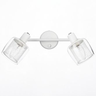 Спот Citilux Смит CL530520, 2×E14 по 60 Вт, белый, модерн стиль