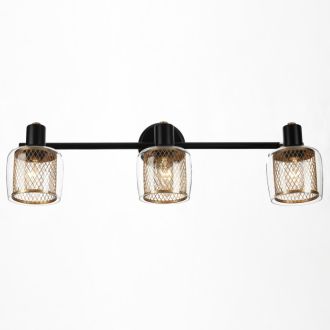 Спот Citilux Смит CL530535, 3×E14 по 60 Вт, черный/бронзовый