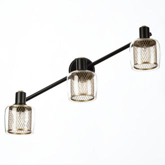 Спот Citilux Смит CL530535, 3×E14 по 60 Вт, черный/бронзовый