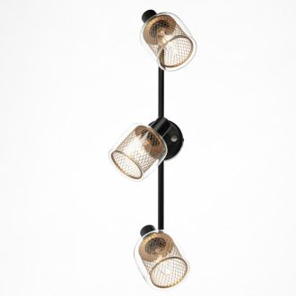 Спот Citilux Смит CL530535, 3×E14 по 60 Вт, черный/бронзовый
