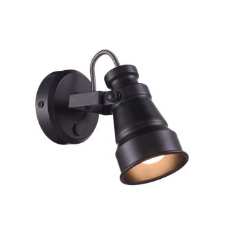 Спот Citilux Бейкер CL541511, E14, 60 Вт, черный, лофт стиль