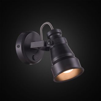 Спот Citilux Бейкер CL541511, E14, 60 Вт, черный, лофт стиль