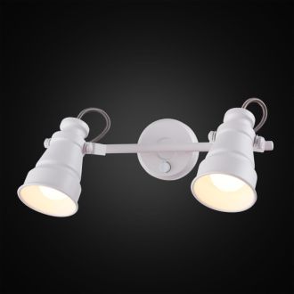 Спот Citilux Бейкер CL541520, 2×E14 по 60 Вт, белый, лофт стиль