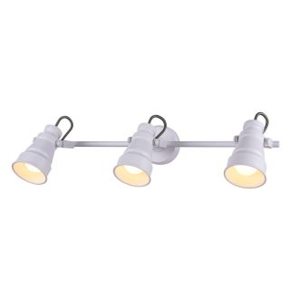 Спот Citilux Бейкер CL541530, 3×E14 по 60 Вт, белый, лофт стиль