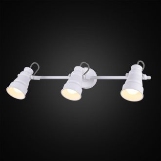 Спот Citilux Бейкер CL541530, 3×E14 по 60 Вт, белый, лофт стиль