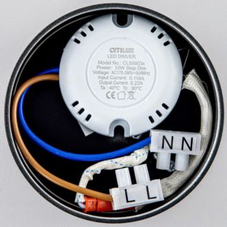 Накладной светильник Citilux Стамп CL558031N, LED 10 Вт, черный