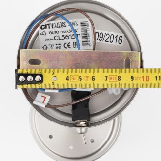 Спот Citilux Бисмарк CL564511, E14, 60 Вт, коричневый/прозрачный