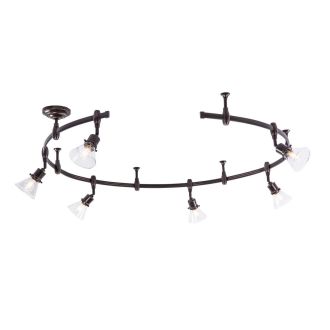 Трек-система Citilux Трек CL564561, 6×E14 по 60 Вт, коричневый/прозрачный