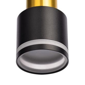 Подвесной светильник Citilux Bruno CL565013, GU10, 12 Вт, бронзовый/черный