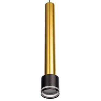 Подвесной светильник Citilux Bruno CL565013, GU10, 12 Вт, бронзовый/черный