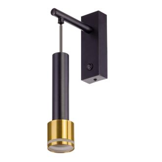 Бра Citilux Bruno CL565314, GU10, 12 Вт, черный/бронзовый, современный стиль