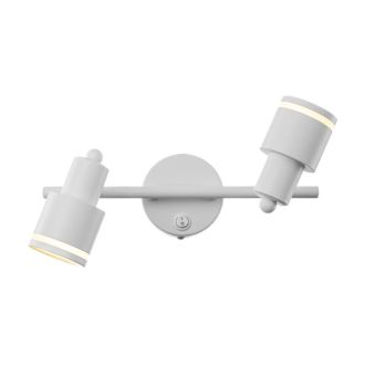 Спот Citilux Bruno CL565520, 2×GU10 по 12 Вт, белый, современный стиль