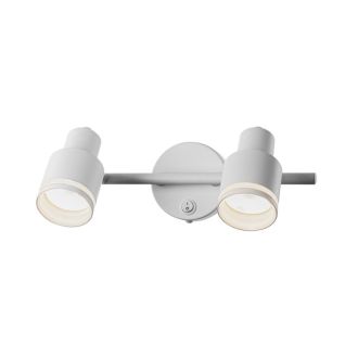 Спот Citilux Bruno CL565520, 2×GU10 по 12 Вт, белый, современный стиль