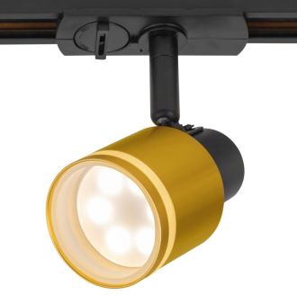 Светильник на шине Citilux Bruno CL565T14, GU10, 12 Вт, черный/бронзовый
