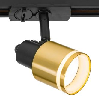 Светильник на шине Citilux Bruno CL565T14, GU10, 12 Вт, черный/бронзовый