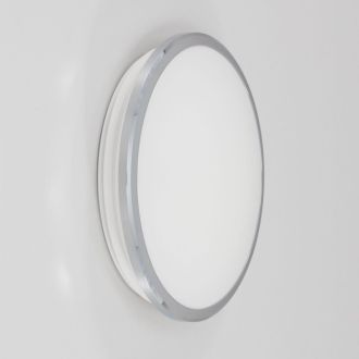 Накладной уличный светильник Citilux Луна CL702161W, LED 16 Вт, хром/белый