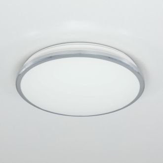 Накладной уличный светильник Citilux Луна CL702221N, LED 22 Вт, хром/белый