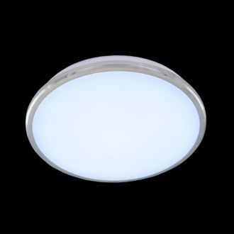 Накладной уличный светильник Citilux Луна CL702221N, LED 22 Вт, хром/белый