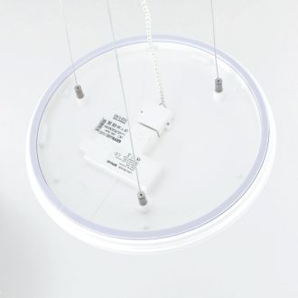 Подвес Citilux СтарЛайт CL703011, хром, современный стиль, Ø14 см