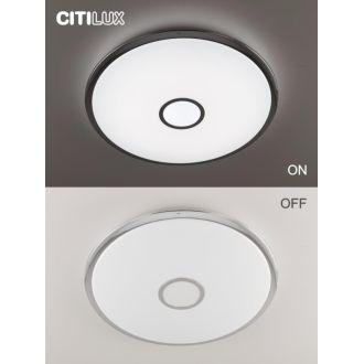Накладной светильник Citilux Старлайт Смарт CL703A100G, LED 100 Вт, хром/белый
