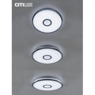Накладной светильник Citilux Старлайт Смарт CL703A30G, LED 35 Вт, хром/белый