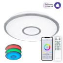 Накладной светильник Citilux Старлайт Смарт CL703A40G, LED 45 Вт, хром/белый