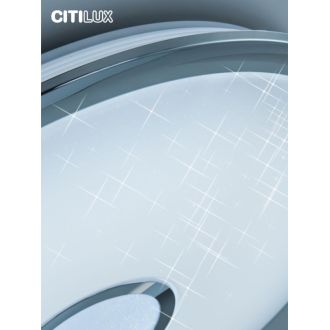 Накладной светильник Citilux Старлайт Смарт CL703A40G, LED 45 Вт, хром/белый
