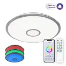 Накладной светильник Citilux Старлайт Смарт CL703A80G, LED 85 Вт, хром/белый