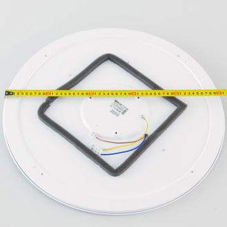 Накладной светильник Citilux Старлайт Смарт CL703A80G, LED 85 Вт, хром/белый
