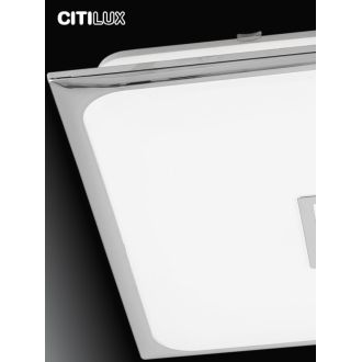 Накладной светильник Citilux Старлайт Смарт CL703AK80G, LED 90 Вт, хром/белый