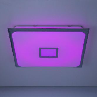 Накладной светильник Citilux Старлайт Смарт CL703AK80G, LED 90 Вт, хром/белый
