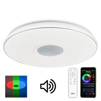 Накладной светильник Citilux Light & Music CL703M100, LED 100 Вт, белый