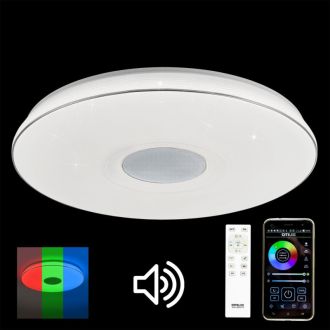 Накладной светильник Citilux Light & Music CL703M100, LED 100 Вт, белый