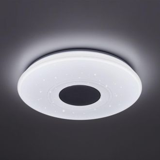 Накладной светильник Citilux Light & Music CL703M60, LED 60 Вт, хром/белый