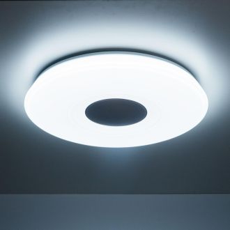 Накладной светильник Citilux Light & Music CL703M61, LED 60 Вт, хром/белый