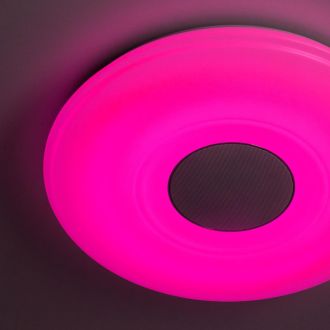 Накладной светильник Citilux Light & Music CL703M61, LED 60 Вт, хром/белый