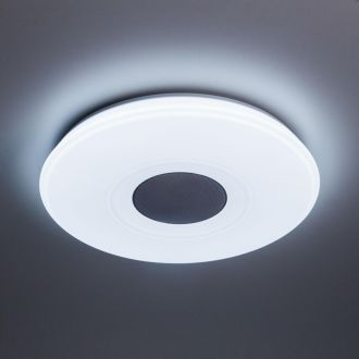 Накладной светильник Citilux Light & Music CL703M61, LED 60 Вт, хром/белый