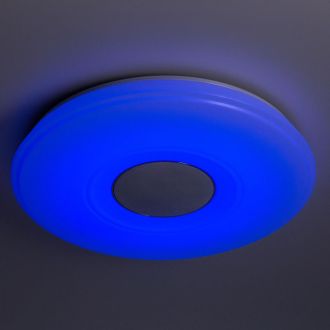 Накладной светильник Citilux Light & Music CL703M61, LED 60 Вт, хром/белый