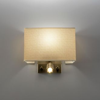 Бра Citilux Декарт CL704303, E14, 60 Вт, бронзовый/бежевый, современный стиль