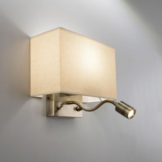 Бра Citilux Декарт CL704303, E14, 60 Вт, бронзовый/бежевый, современный стиль