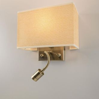Бра Citilux Декарт CL704303, E14, 60 Вт, бронзовый/бежевый, современный стиль