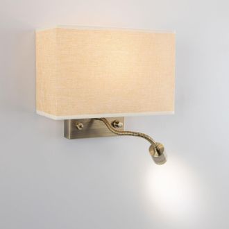 Бра Citilux Декарт CL704303, E14, 60 Вт, бронзовый/бежевый, современный стиль