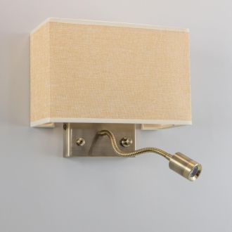 Бра Citilux Декарт CL704303, E14, 60 Вт, бронзовый/бежевый, современный стиль