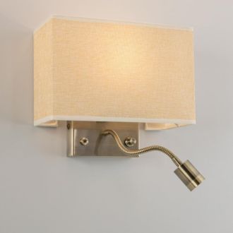 Бра Citilux Декарт CL704303, E14, 60 Вт, бронзовый/бежевый, современный стиль